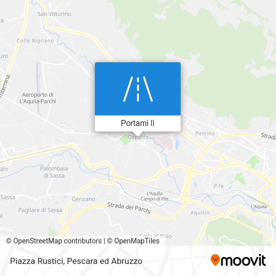 Mappa Piazza Rustici