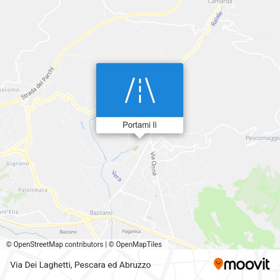 Mappa Via Dei Laghetti