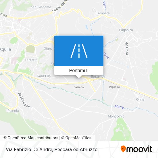 Mappa Via Fabrizio De Andrè