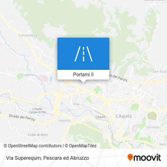 Mappa Via Superequm