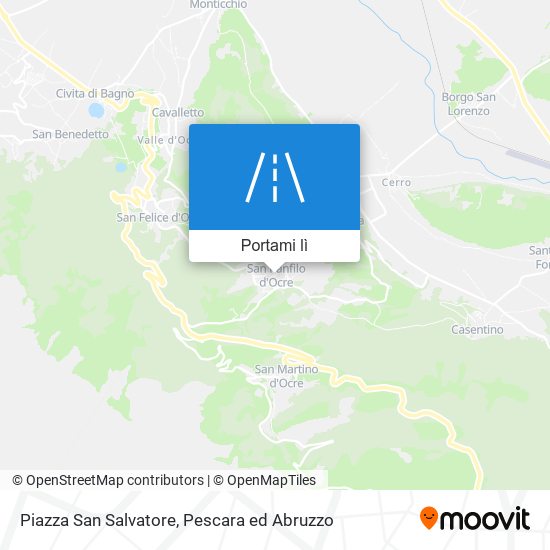 Mappa Piazza San Salvatore