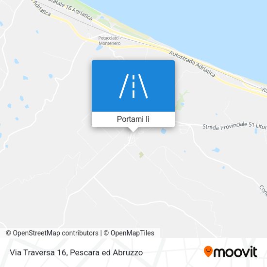 Mappa Via Traversa 16