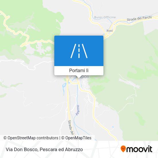 Mappa Via Don Bosco