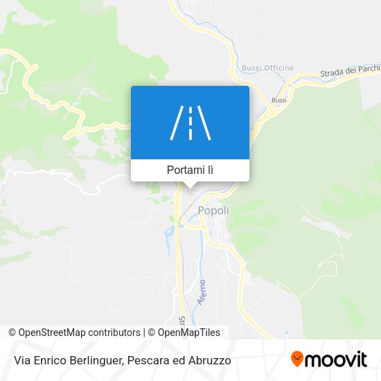 Mappa Via Enrico Berlinguer