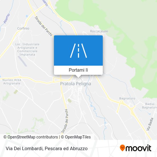Mappa Via Dei Lombardi
