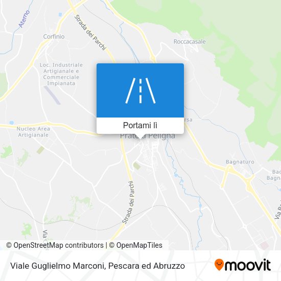 Mappa Viale Guglielmo Marconi