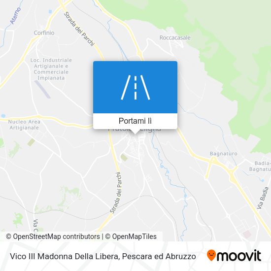 Mappa Vico III Madonna Della Libera