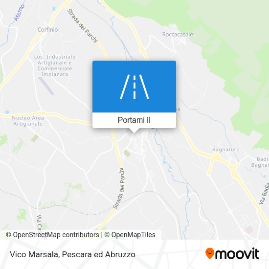 Mappa Vico Marsala