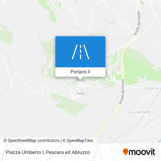 Mappa Piazza Umberto I