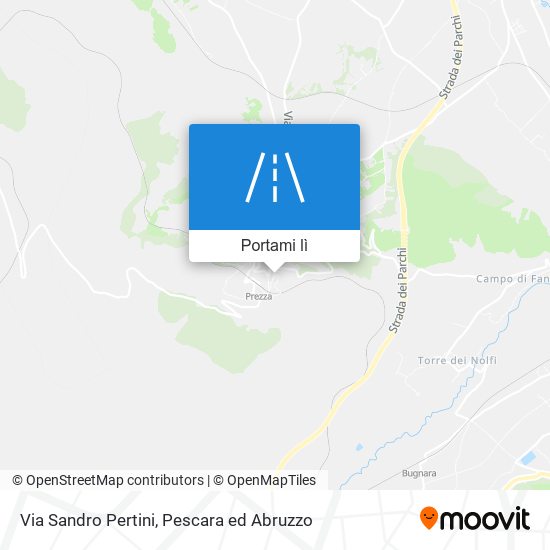Mappa Via Sandro Pertini