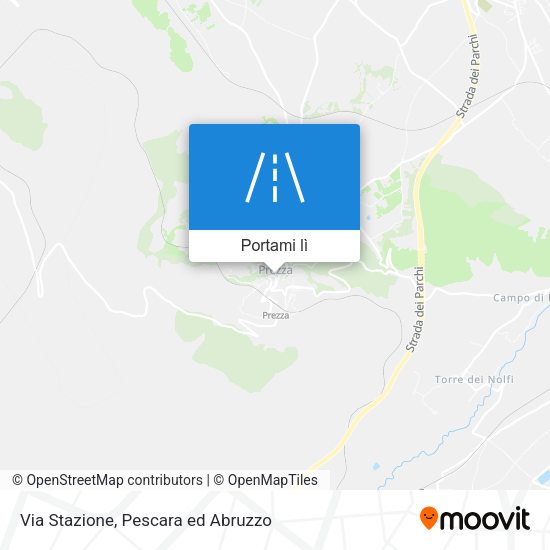 Mappa Via Stazione