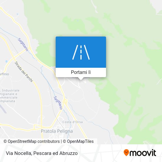 Mappa Via Nocella