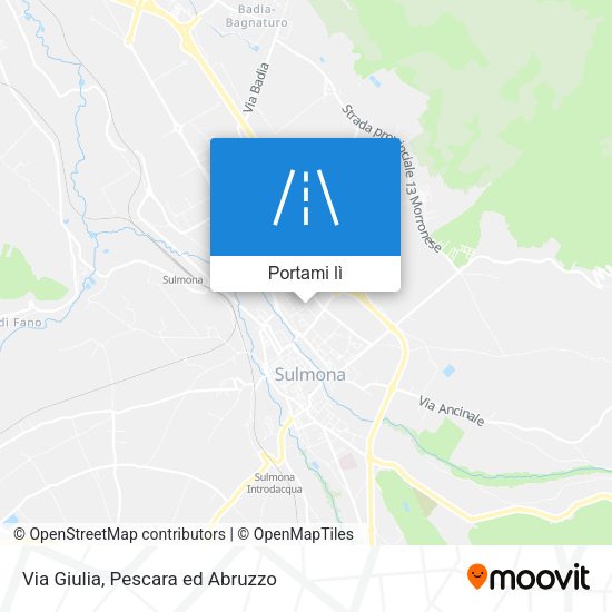 Mappa Via Giulia