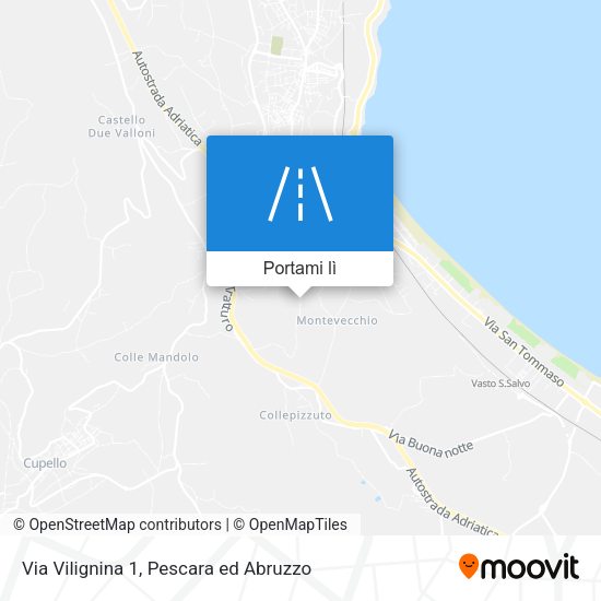 Mappa Via Vilignina 1