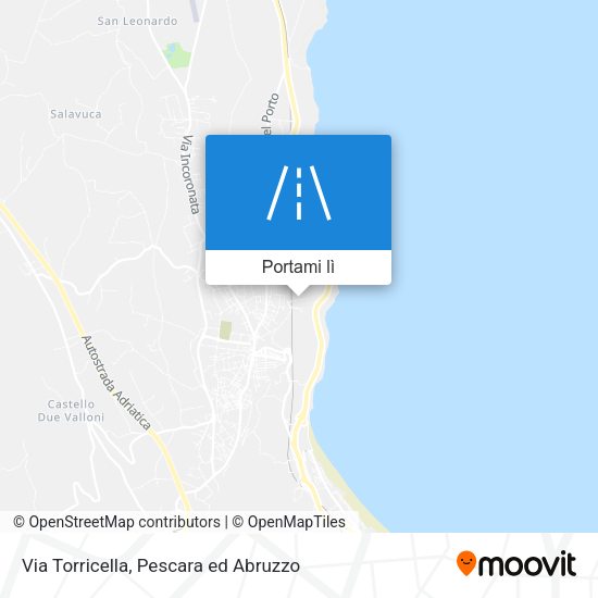 Mappa Via Torricella