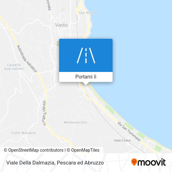 Mappa Viale Della Dalmazia