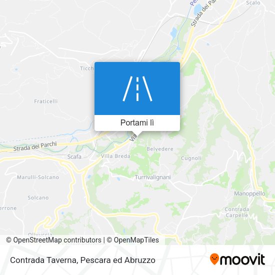 Mappa Contrada Taverna