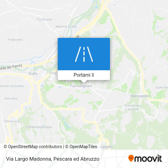 Mappa Via Largo Madonna