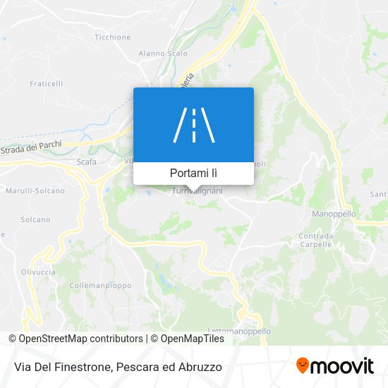 Mappa Via Del Finestrone