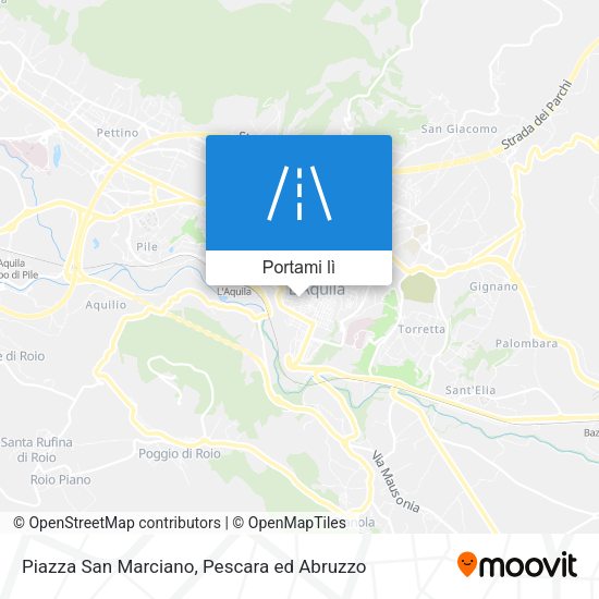 Mappa Piazza San Marciano