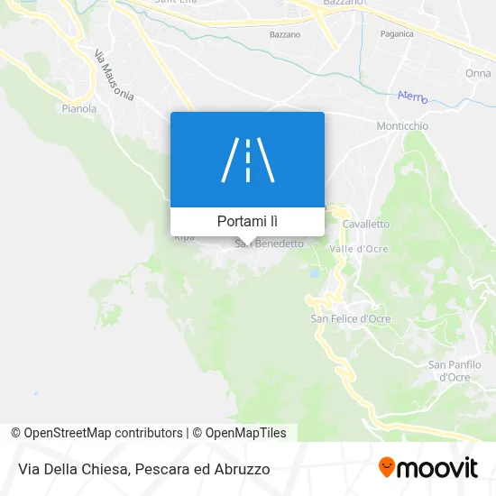 Mappa Via Della Chiesa