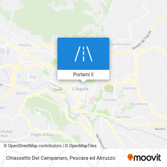 Mappa Chiassetto Del Campanaro