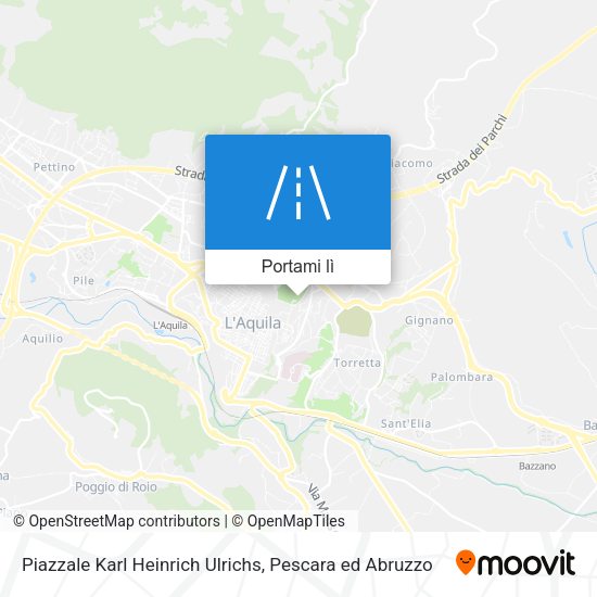Mappa Piazzale Karl Heinrich Ulrichs