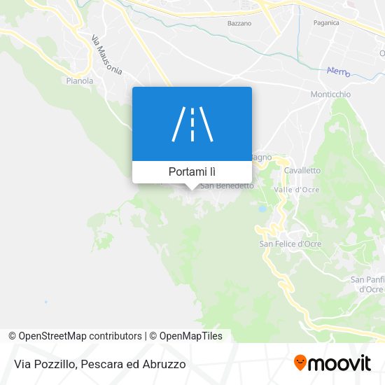 Mappa Via Pozzillo