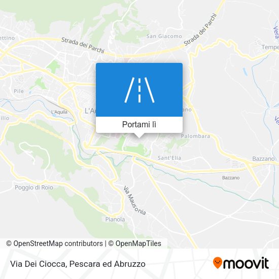 Mappa Via Dei Ciocca