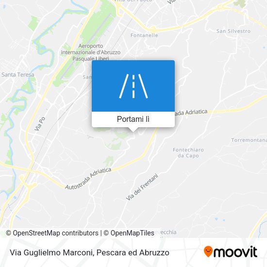 Mappa Via Guglielmo Marconi