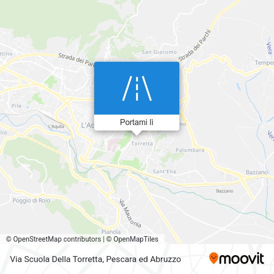 Mappa Via Scuola Della Torretta