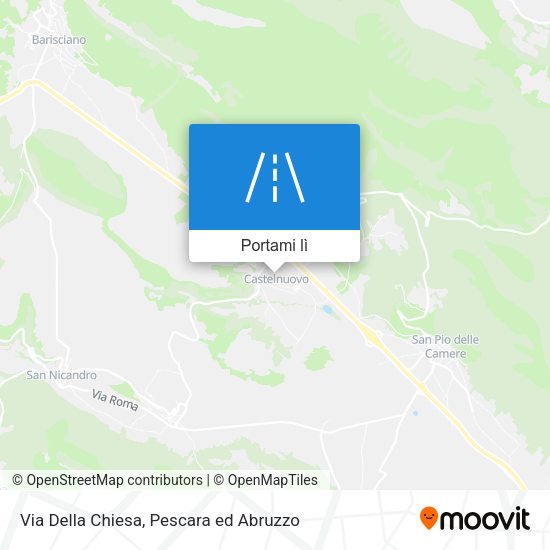Mappa Via Della Chiesa