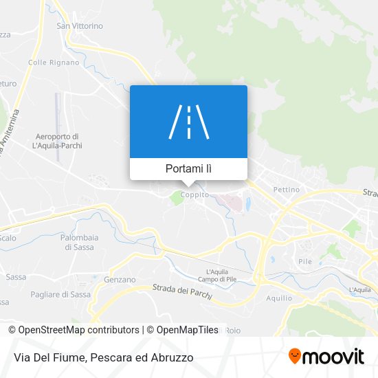 Mappa Via Del Fiume