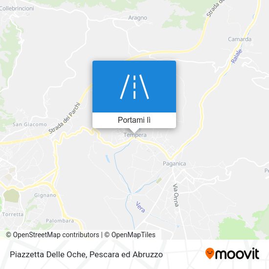 Mappa Piazzetta Delle Oche