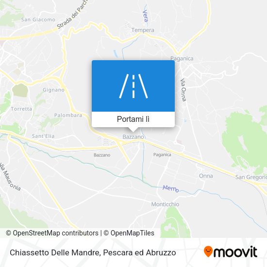 Mappa Chiassetto Delle Mandre