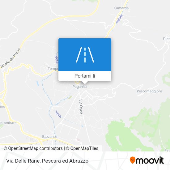 Mappa Via Delle Rane