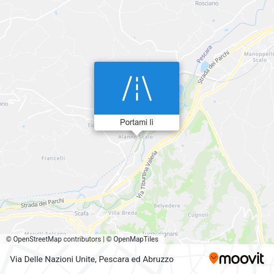 Mappa Via Delle Nazioni Unite