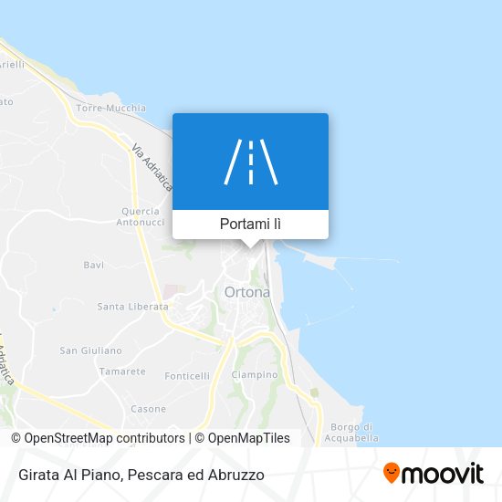 Mappa Girata Al Piano