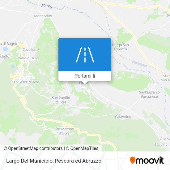 Mappa Largo Del Municipio