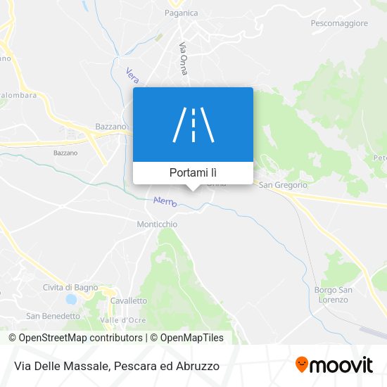 Mappa Via Delle Massale