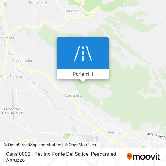 Mappa Cans 0002 - Pettino Fonte Del Salice