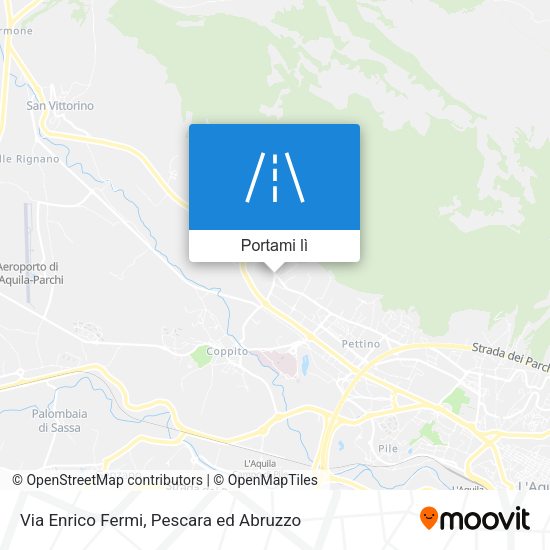 Mappa Via Enrico Fermi