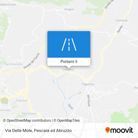 Mappa Via Delle Mole