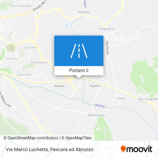 Mappa Via Marco Luchetta