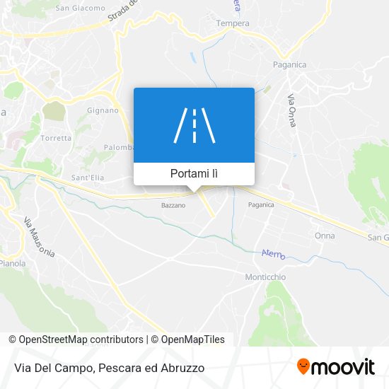Mappa Via Del Campo