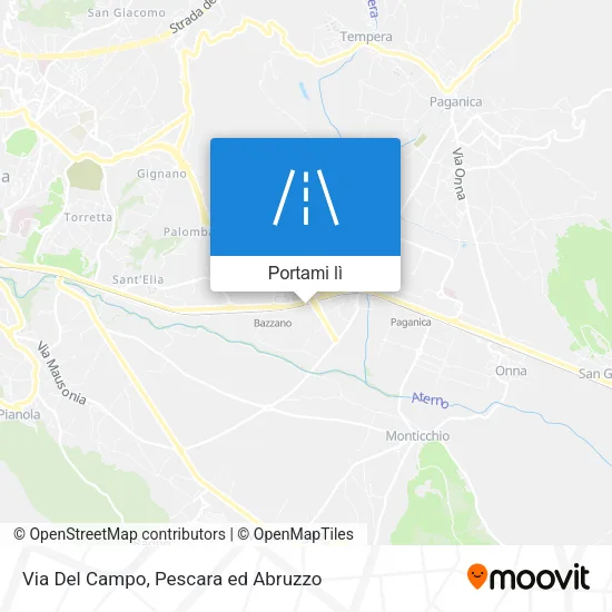 Mappa Via Del Campo