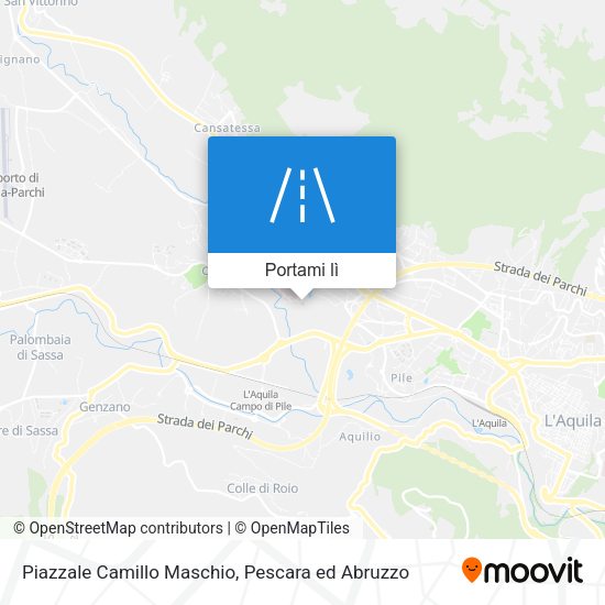 Mappa Piazzale Camillo Maschio