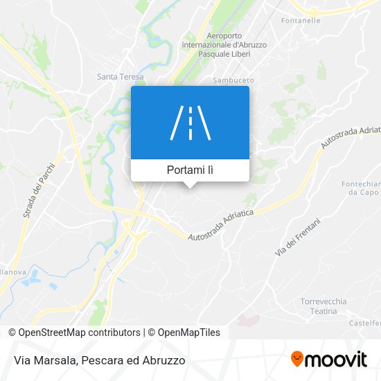 Mappa Via Marsala