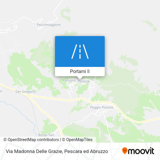 Mappa Via Madonna Delle Grazie
