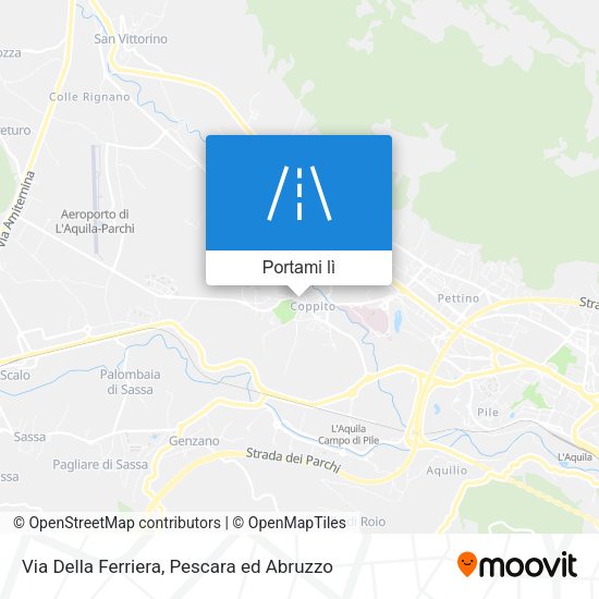 Mappa Via Della Ferriera